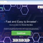 Sito web utilizzato per promuovere il dirottatore del browser Search-Quickly 1