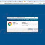 Pagine ingannevoli che promuovono hijacker del browser che prendono di mira Microsoft Edge (esempio 5)