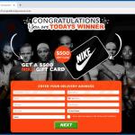 congratulations you are todays winner truffa carta regalo nike