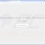 Sito web utilizzato per promuovere il dirottatore del browser EasySearch 1