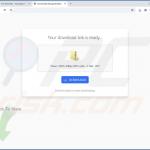 Sito web utilizzato per promuovere il dirottatore del browser QuickFind