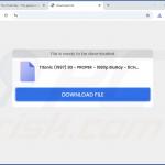 Sito di truffa utilizzato per promuovere il dirottatore del browser MYWeb Watch 2