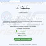 Pro Video Downloader adware pagina ufficiale 2