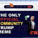 $TRUMP Airdrop Sito web falso e truffaldino 3