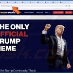 $TRUMP Airdrop Sito web falso e truffaldino 4