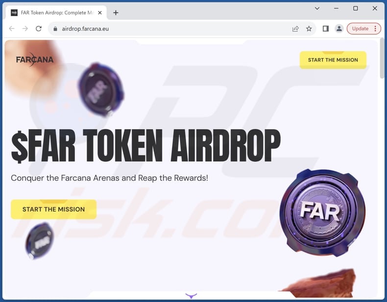 FAR TOKEN AIRDROP truffa