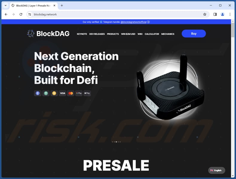 Join BlockDAG Network truffa sito web reale (blockdag.network)