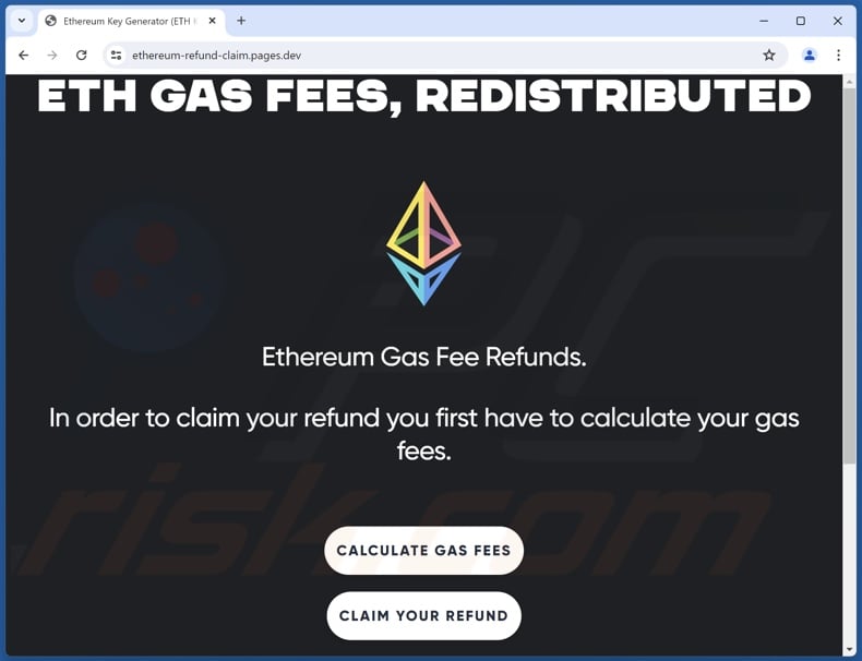 Ethereum Gas Fee Refunds truffa