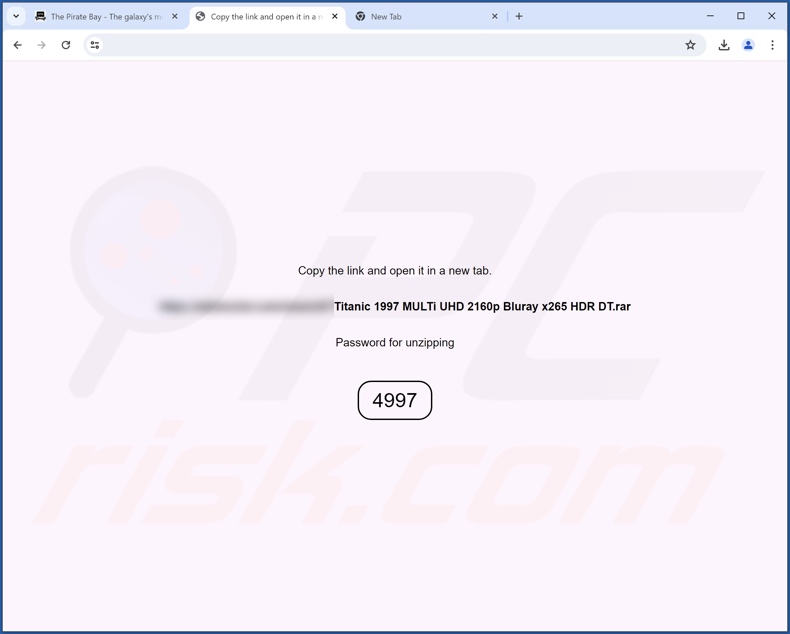 Sito web ingannevole che promuove una falsa estensione di Online Security per Chrome