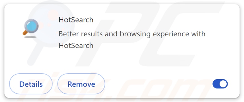 HotSearch dirottatore del browser