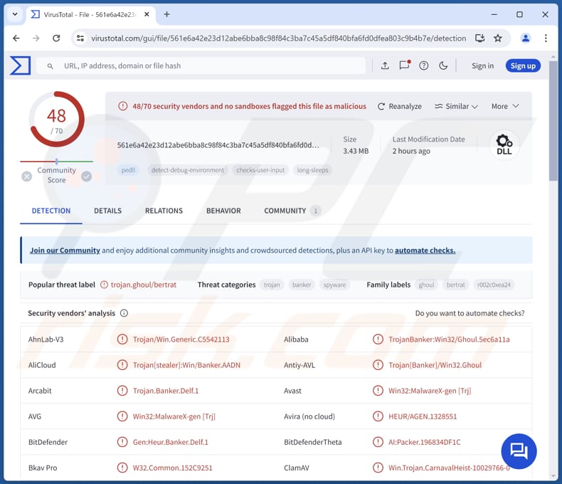 CarnavalHeist malware