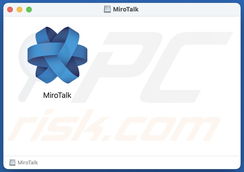 BeaverTail malware falso file dmg mirotalk