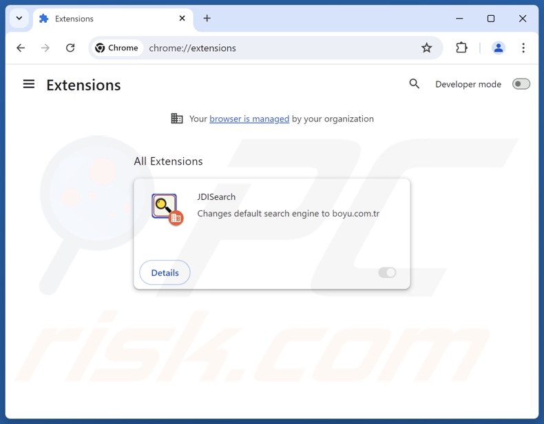 Rimozione delle estensioni di Google Chrome correlate a findflarex.com