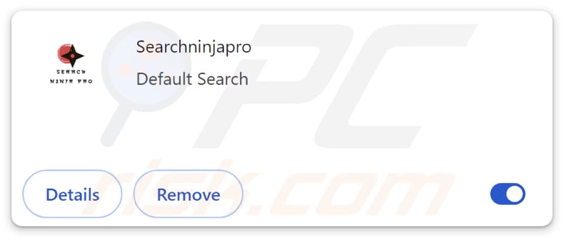 searchninjapro.com browser hijacker