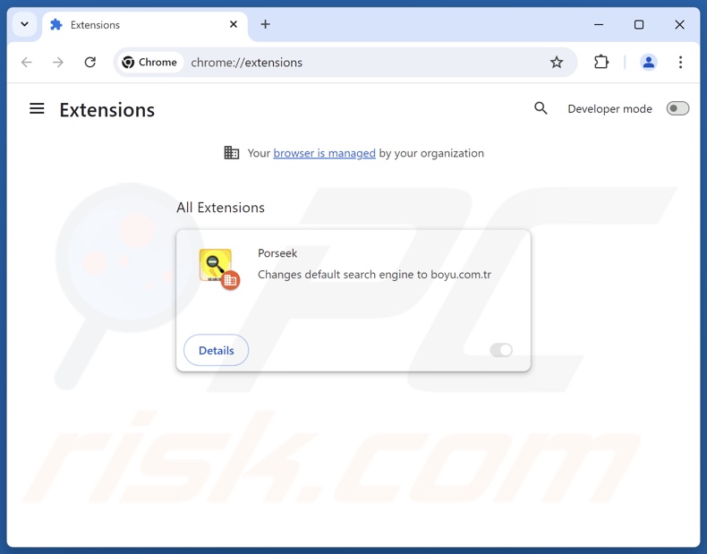 Rimozione delle estensioni di Google Chrome correlate a findflarex.com