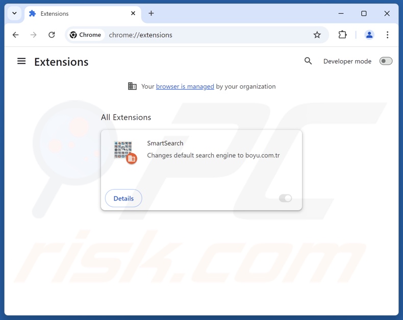 Rimozione delle estensioni di Google Chrome correlate a findflarex.com