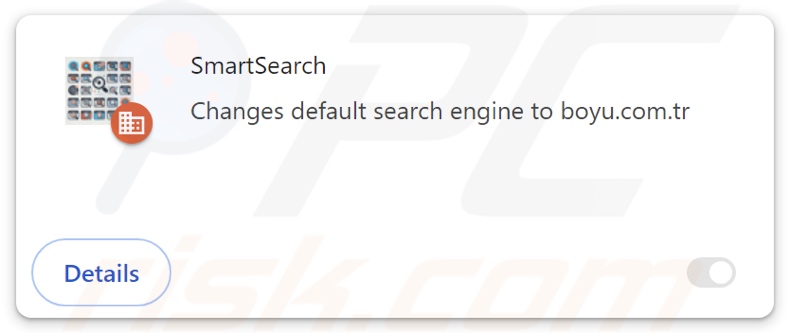 SmartSearch dirottatore del browser