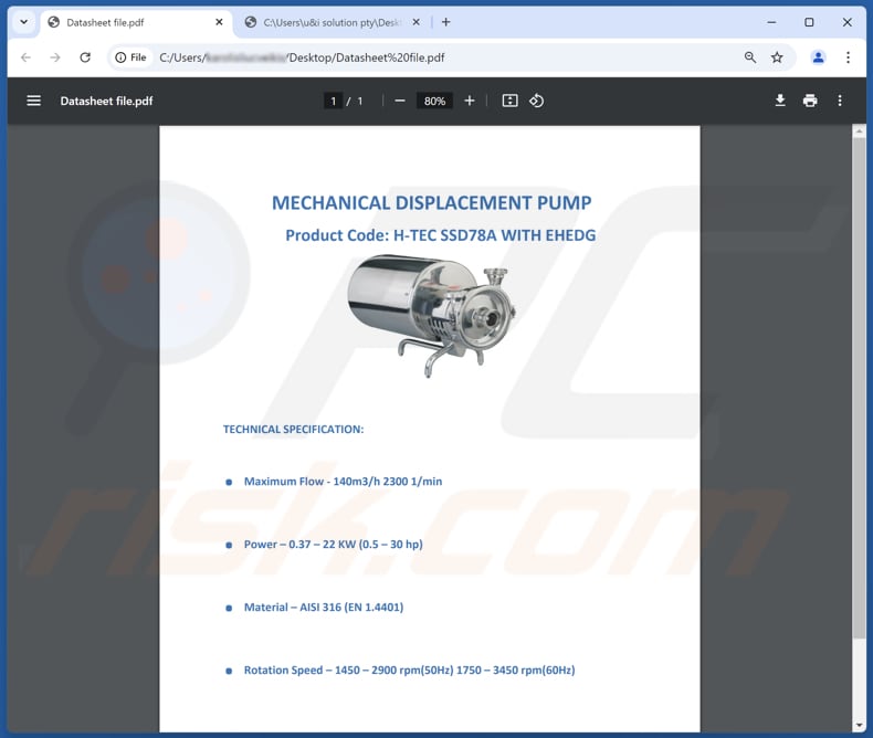 TotalEnergies email truffa Datasheet file.pdf file