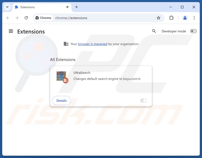 Rimozione delle estensioni di Google Chrome correlate a findflarex.com