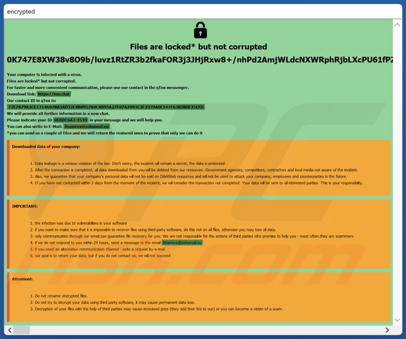 DarkDev nota di riscatto ransomware (How_to_back_files.hta)