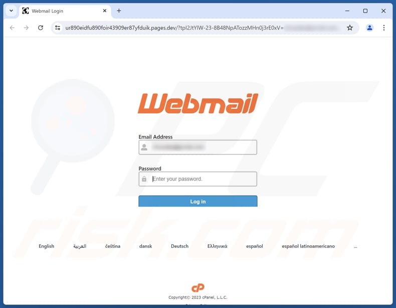 Email Password Expiration e-mail truffa promossa sito di phishing