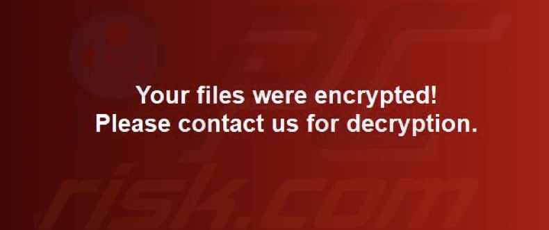 FIOI ransomware carta da parati