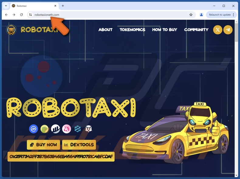 ROBOTAXI ($TAXI) truffa