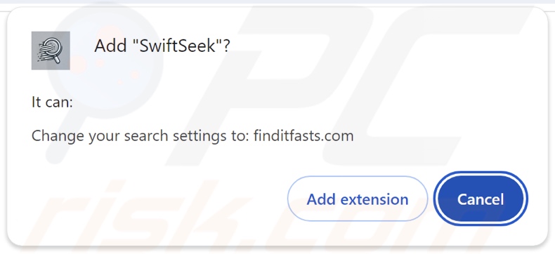 Il dirottatore del browser SwiftSeek chiede le autorizzazioni