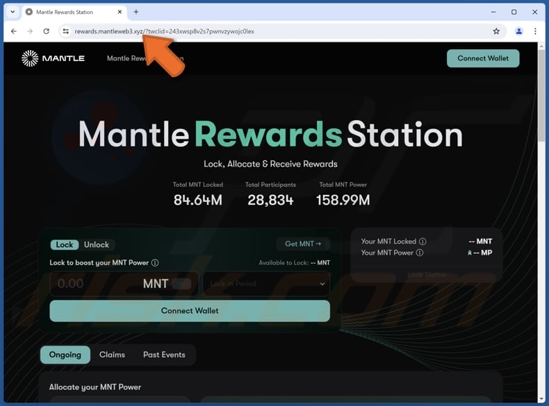 Mantle Rewards Station truffa