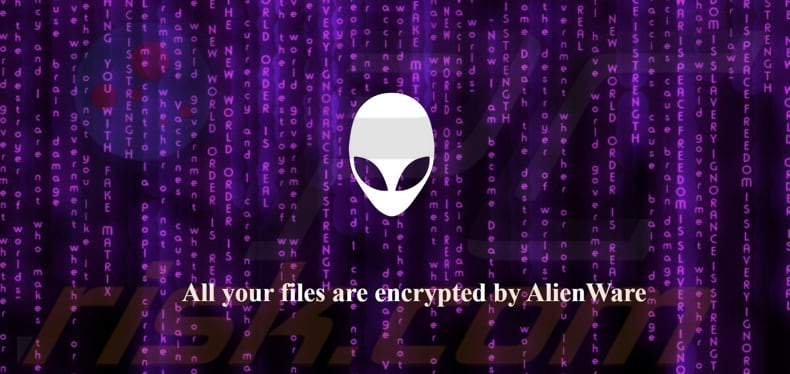 AlienWare ransomware Carta da parati