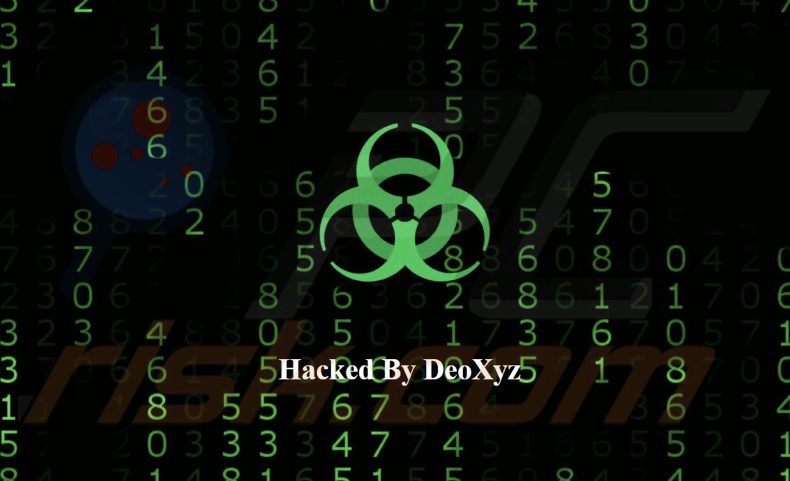 Deoxyz ransomware Carta da parati