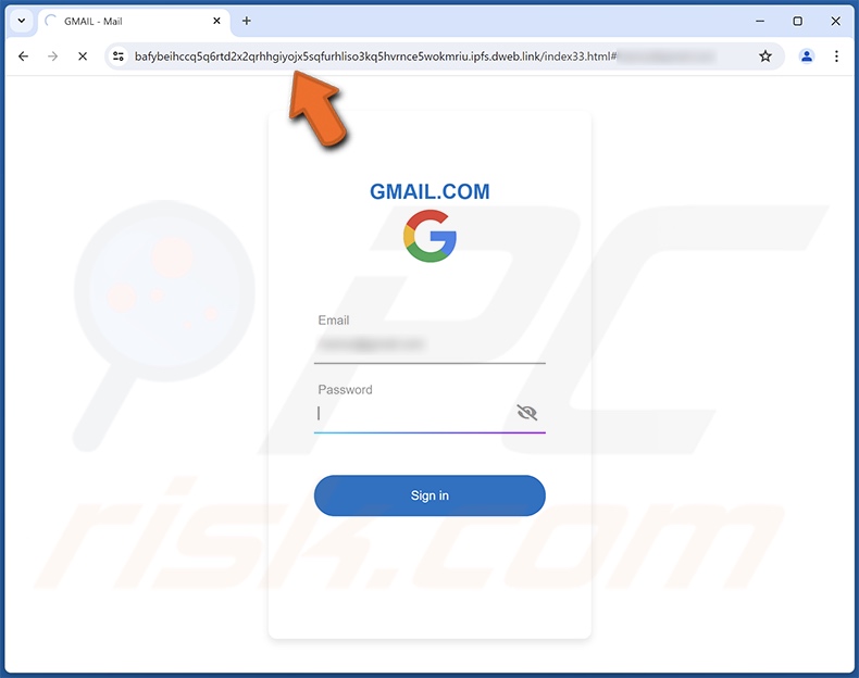 Re-Activate Your Mailbox Address e-mail truffa promossa sito di phishing