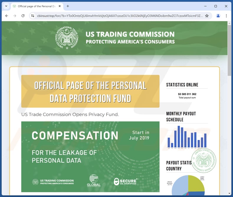 US Trade Commission Compensation truffa