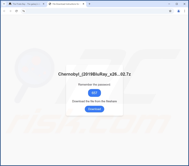 Sito web ingannevole utilizzato per promuovere Fira App PUA