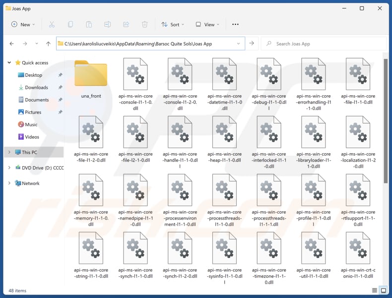 Joas App applicazione indesiderata