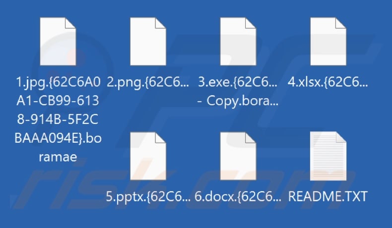 File criptati dal ransomware Boramae (estensione .boramae)