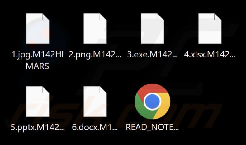 File criptati dal ransomware M142 HIMARS (estensione .M142HIMARS)
