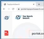 TopSportsSearch Browser Hijacker (Dirottatore)