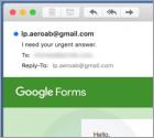 Google Forms Email Truffa