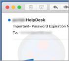 PASSWORD EXPIRATION NOTICE Email Truffa