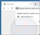 Highercaptcha-settle.com Ads