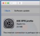 IOS VPN profile POP-UP Truffa (Mac)