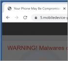 YOUR DEVICE MAY BE COMPROMISED POP-UP Truffa