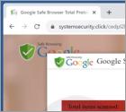 Google Safe Browser Total Protection POP-UP Truffa