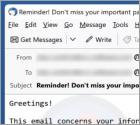 This Email Concerns Your Information Security Truffa