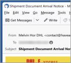 DHL Express - Incomplete Delivery Address Email Truffa