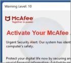 Activate Your McAfee Antivirus License POP-UP Truffa