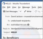 Claim Sum Release Email Truffa