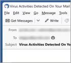 Virus Activities Were Detected Email Truffa