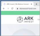 ARK Invest Crypto Giveaway POP-UP Truffa